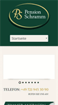 Mobile Screenshot of pension-schramm.de